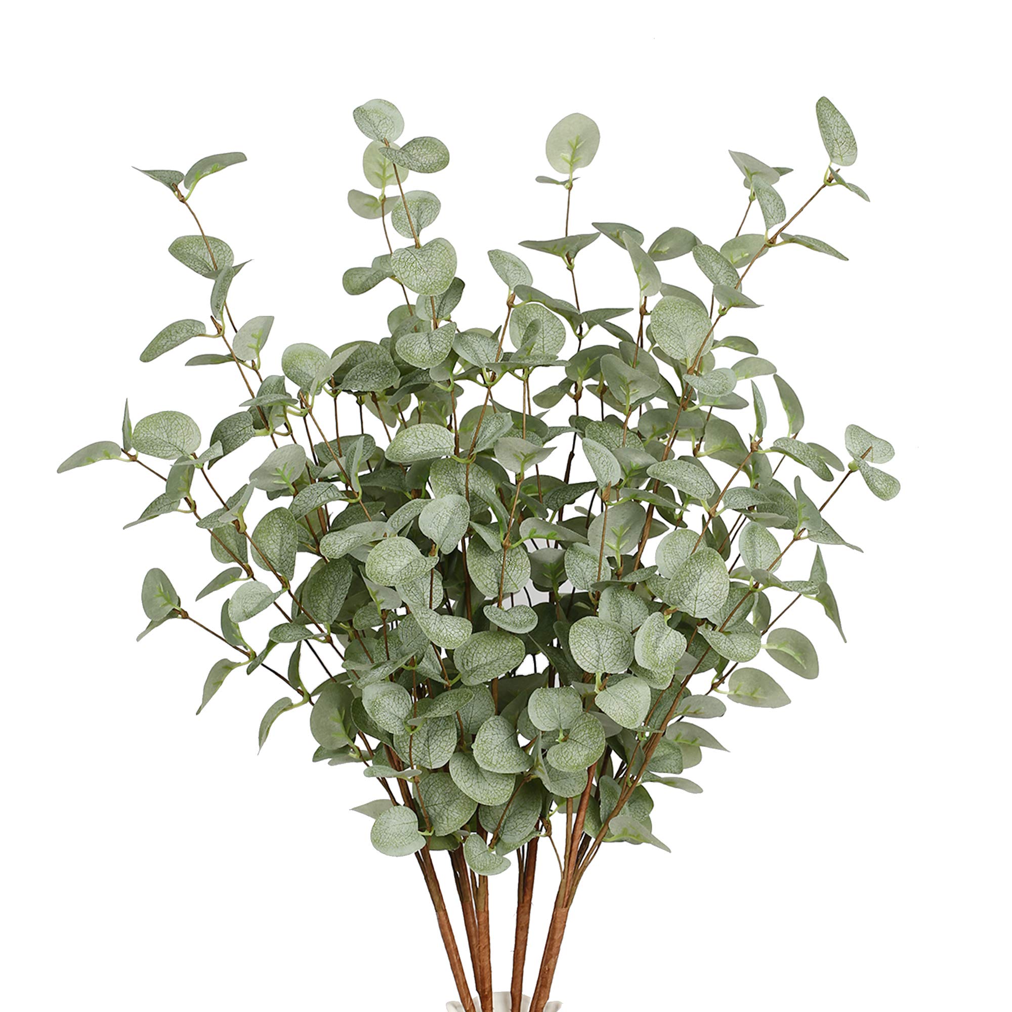 Eucalyptus Preserved - Künstliche Eukalyptus-Stiele, künstliche Pflanzen, gefälschte Eukalyptus-Dekoration,