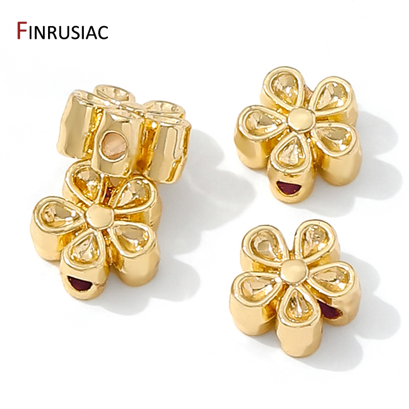 14K vergoldete Messing-Blumen- – Flower Supplies Bewertung und Preis
