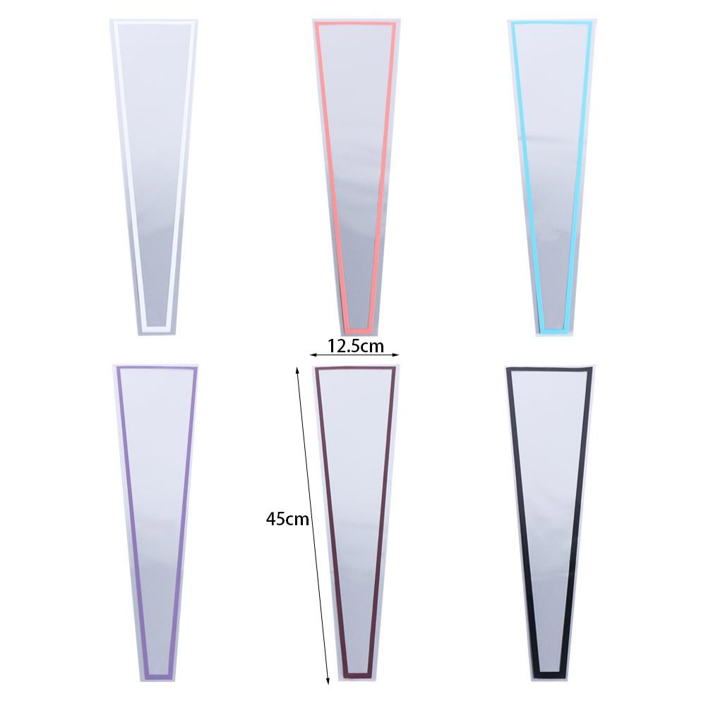 50 Stück transparente Blumenve – Flower Supplies Bewertung und Preis