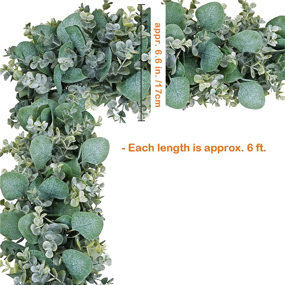 6 'lange künstliche gemischte  – Eucalyptus Preserved Bewertung und Preis