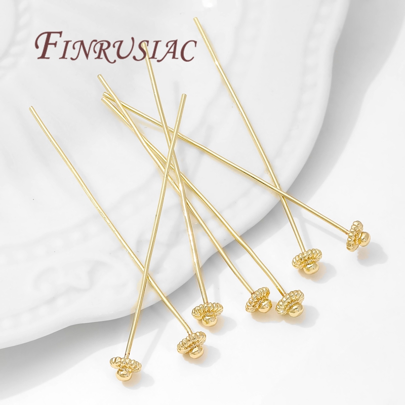 10/20 Stück/Lot 18K vergoldete – Flower Supplies Bewertung und Preis