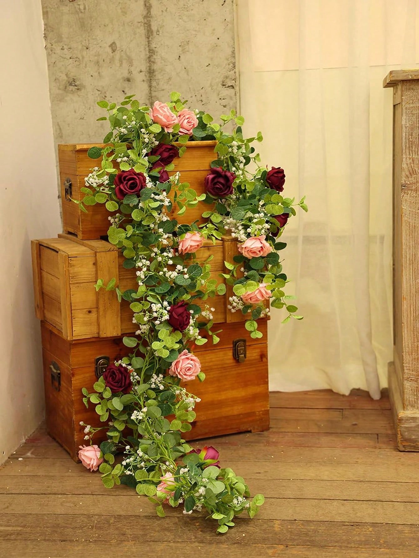 1pc 5,9 FT Künstliche Eukalypt – Eucalyptus Preserved Bewertung und Preis