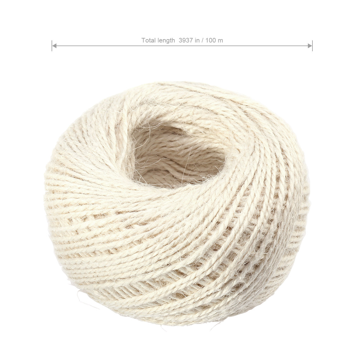 Natürliche Juteschnur für DIY- – Twine Jute Natural Bewertung und Preis