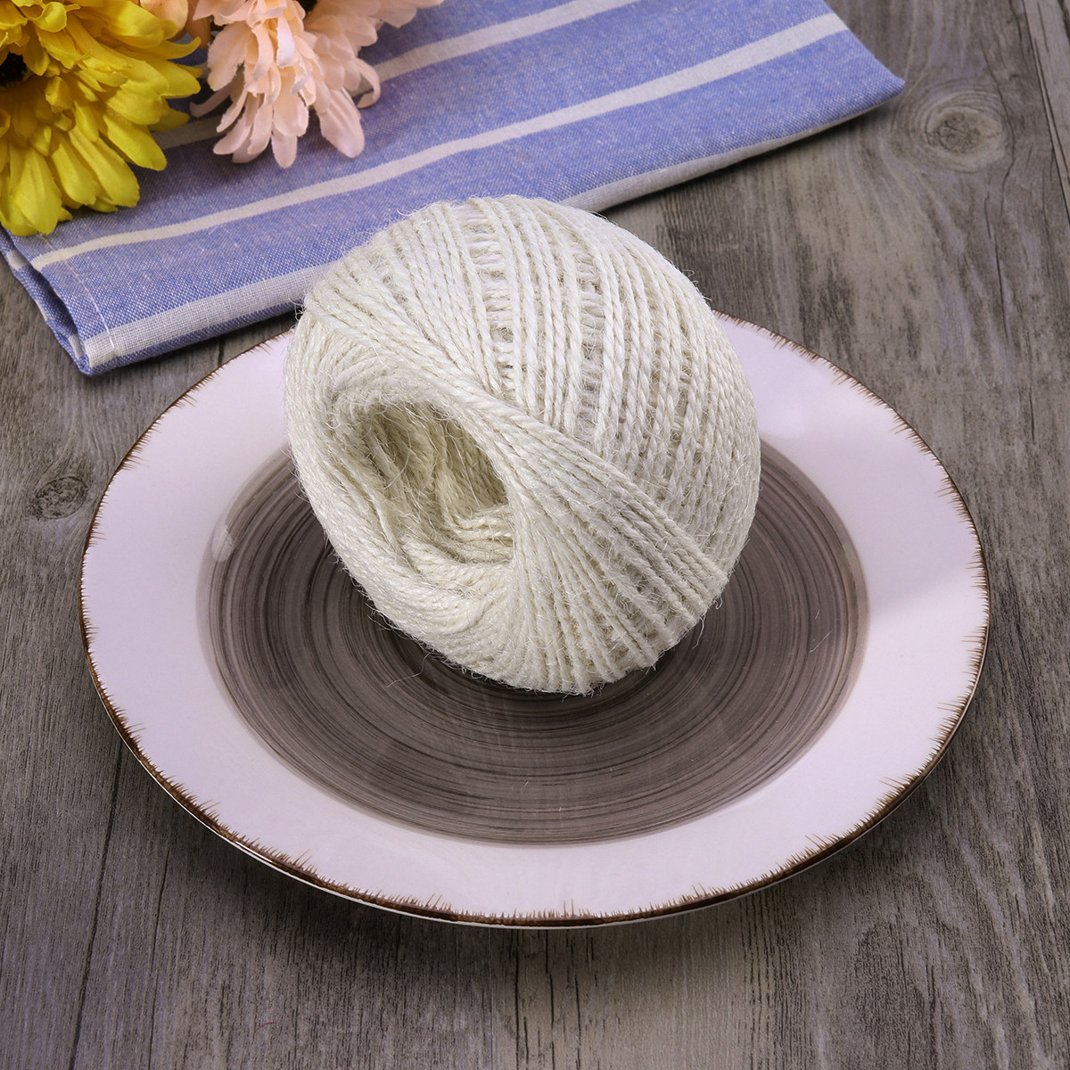 Natürliche Juteschnur für DIY- – Twine Jute Natural Bewertung und Preis