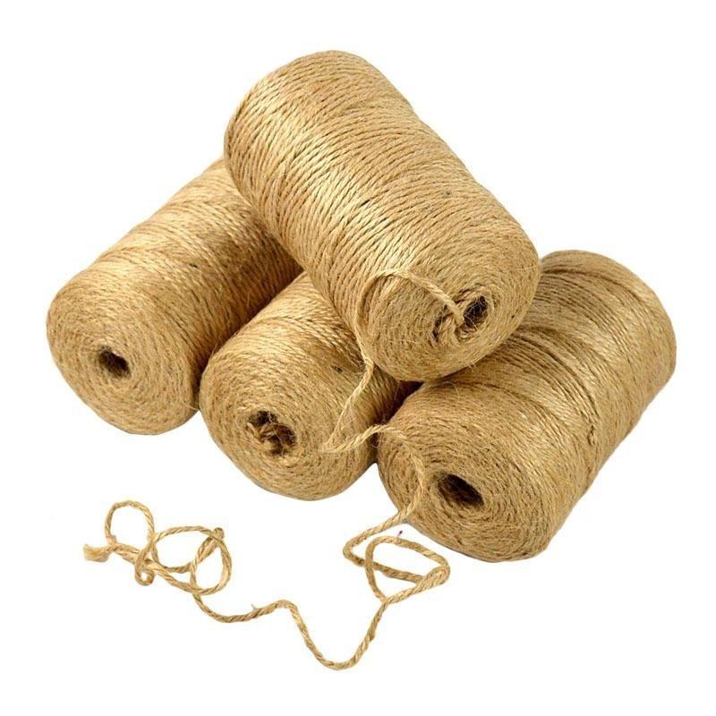 Jute-Schnur 100M Natürlicher S – Twine Jute Natural Bewertung und Preis