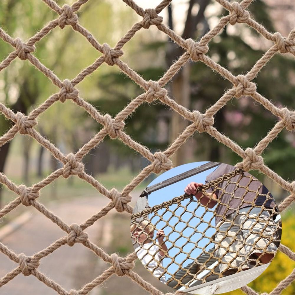 Hanfseil-Kletternetz, Natur-Ju – Twine Jute Natural Bewertung und Preis